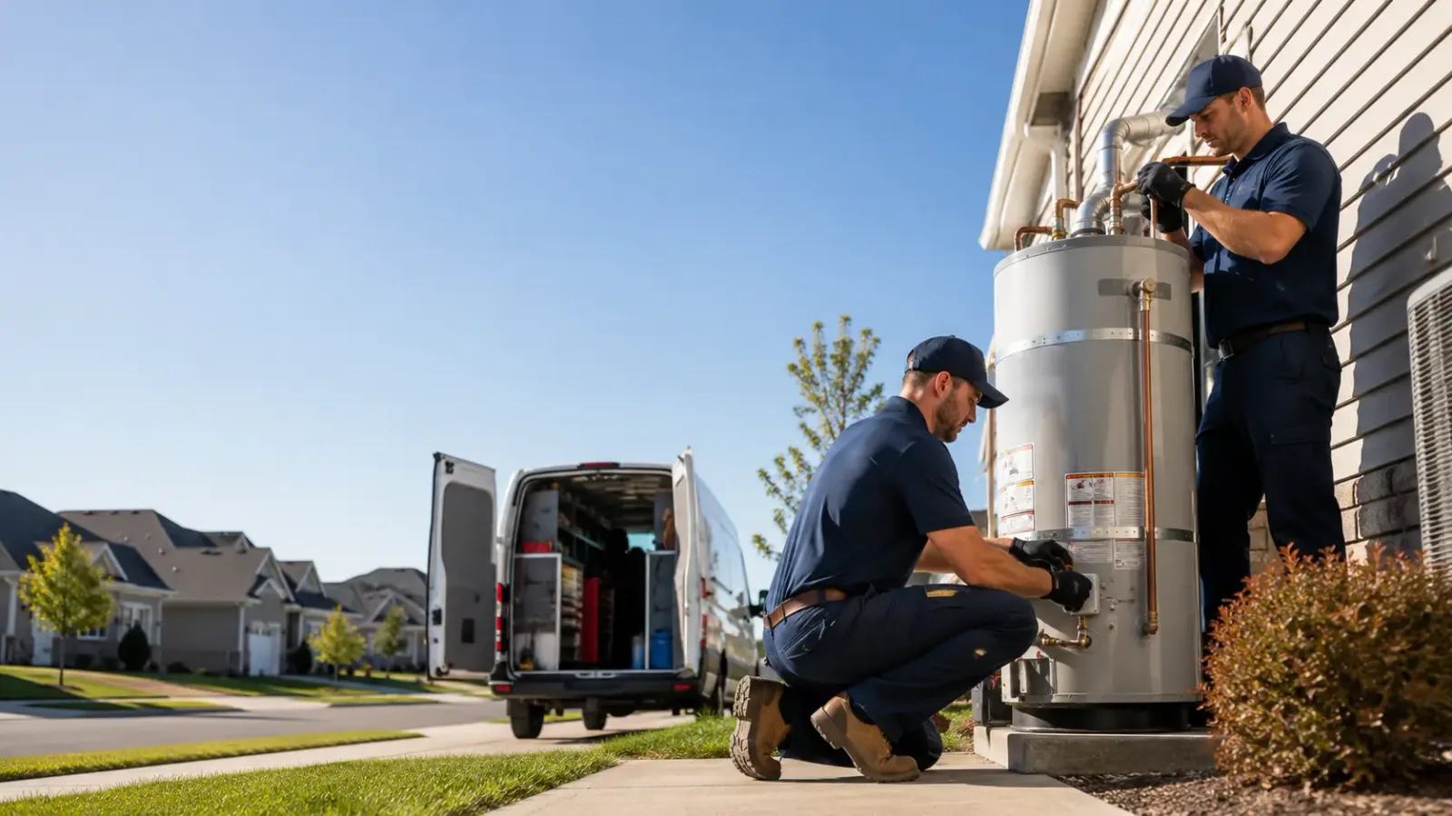 Water Heater Installation in Bellville, OH